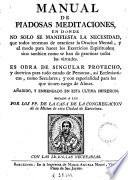 Manual de piadosas meditaciones