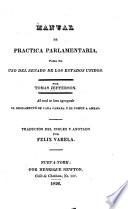 Manual de practica parlamentaria