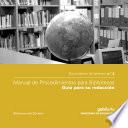 Manual de Procedimientos para Bibliotecas