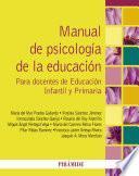 Manual de Psicología de la Educación