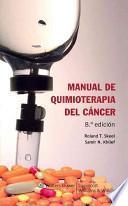 Manual de Quimioterapia Del Cáncer