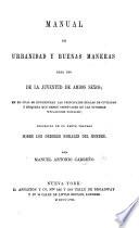 Manual de Urbanidad y Buenas Maneras, etc