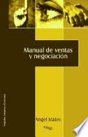 Manual de ventas y negociación