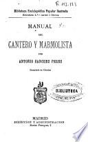 Manual del cantero y marmolista