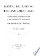 Manual del librero hispano-americano