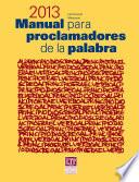 Manual para proclamadores de la palabra 2013 - USA