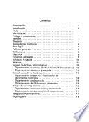 Manual tipo para la organización del archivo general del gobierno de los estados