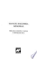 Manuel Baigorria memorias