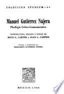 Manuel Gutiérrez Nájera