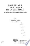 Manuel Milà i Fontanals en la seva època