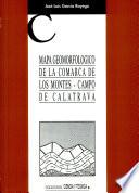 Mapa geomorfológico de la comarca de los Montes-Campo de Calatrava