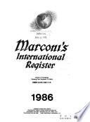 Marconi's International Register