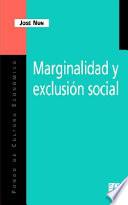 Marginalidad y exclusión social