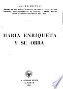 María Enriqueta y su obra