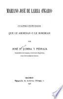 Mariano José de Larra (Fígaro)