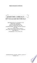 Maritime Carriage of Nuclear Materials