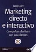 Marketing directo e interactivo