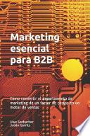 Marketing esencial para B2B