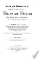 Marks and monograms on European and oriental pottery and porcelain