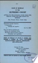 Marquette Lumber Co. v. Burke, 308 MICH 698 (1944)