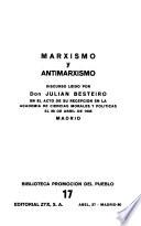 Marxismo y antimarxismo