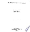 Mary Wollstonecraft Shelley