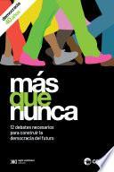 Más que nunca