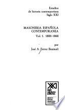 Masonería española contemporánea