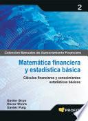 Matemática financiera y estadística básica