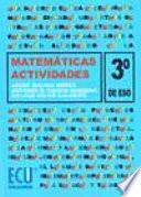 Matemáticas. 3a ESO. Actividades