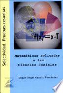 Matemáticas aplicadas a las Ciencias Sociales