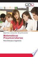 Matemáticas Preuniversitarias