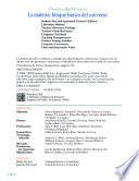 Materia Bloque Fundamental Del Universo