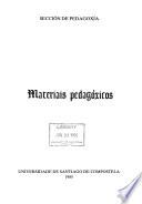 Materiais pedagóxicos