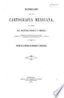 Materiales para una cartografie mexicana