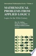 Libro Mathematical Problems from Applied Logic I