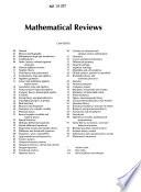 Mathematical Reviews