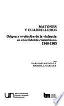 Matones y cuadrilleros