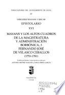 Mayans y los altos cuadros de la magistratura y administración borbónica: Fernando José de Velasco Ceballos, 1753-1781