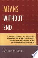 Means Without End