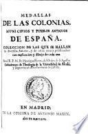 Medallas de las colonias, municipios y pueblos antiguos de España, 1