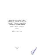 Medioevo y literatura