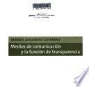 Medios de comunicación y la función de transparencia