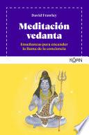 Meditación vedanta