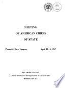 Meeting of American Chiefs of State