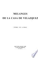 Mélanges de la Casa de Velázquez