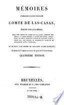 Memoires d'Emmanuel Auguste-Dieudonne Comte de Las Casas. 4. ed