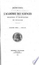 Mémoires de l'Académie des sciences, inscriptions et belles-lettres de Toulouse