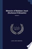 Memoirs of Madame Junot (Duchesse D'Abrantès); Volume 3