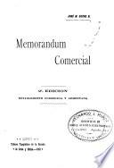 Memorandum comercial